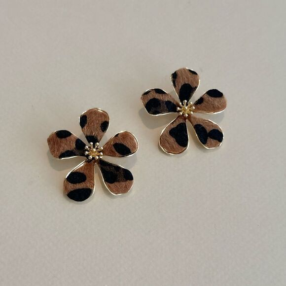 Cheetah earrings N1273 - Picture 2 of 4